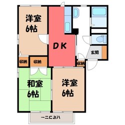 サングリーン司 Cの物件間取画像